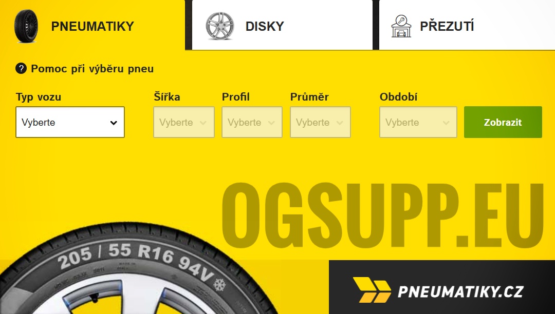 ogsupp.eu pneumatikycz letní zimní celoroční pneu